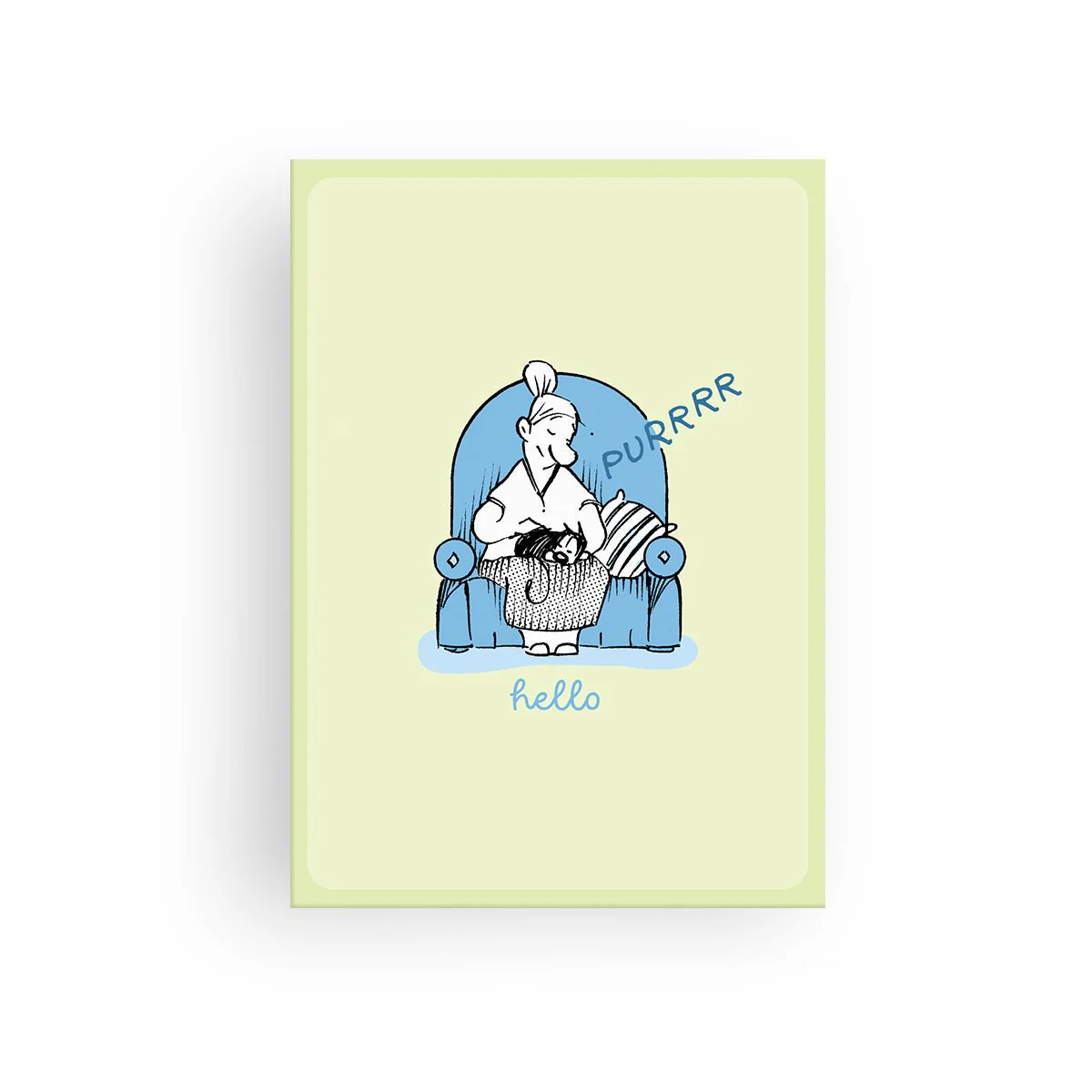 ‘An Extra Purr’ Greeting Card