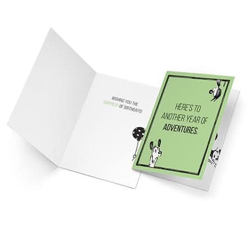 'Another Year of Adventures' Birthday Card - Image 3