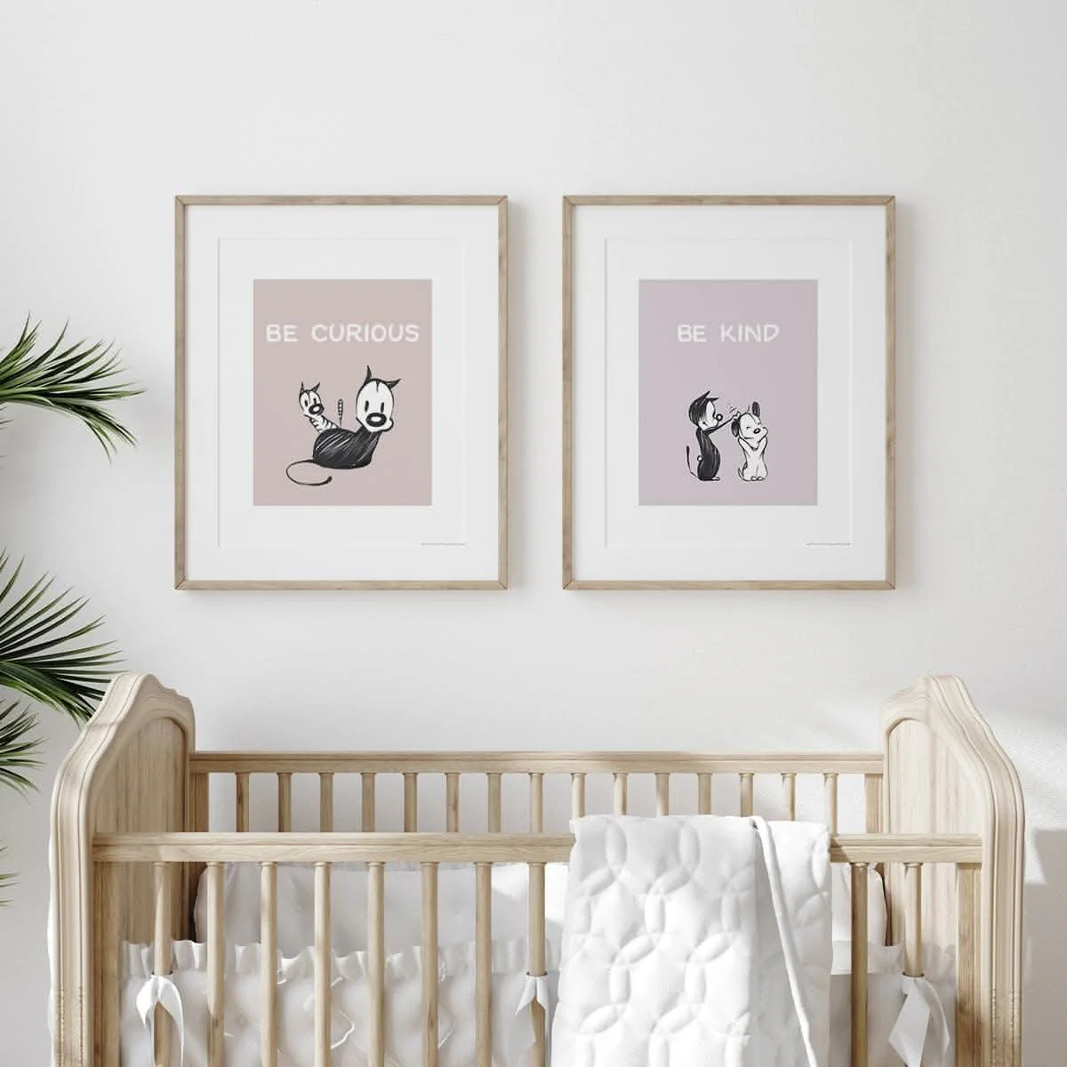 'Be Curious' Standard Art Print - Image 3