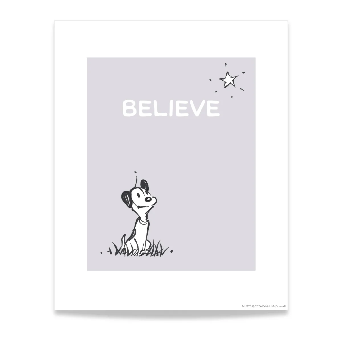 'Believe' Standard Art Print