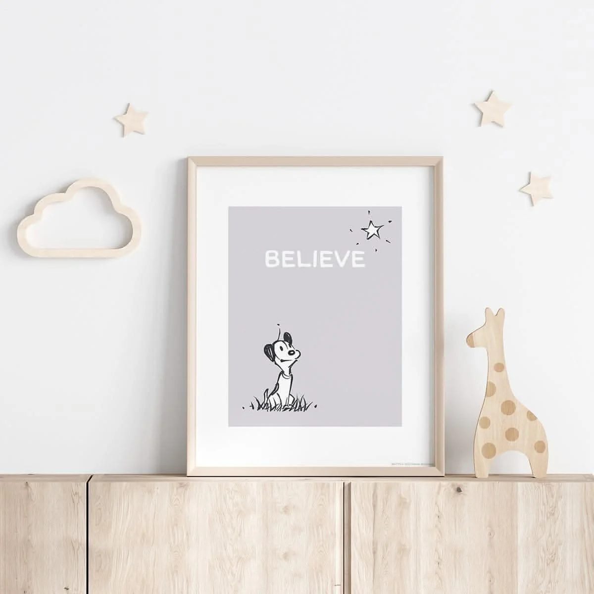 'Believe' Standard Art Print - Image 2
