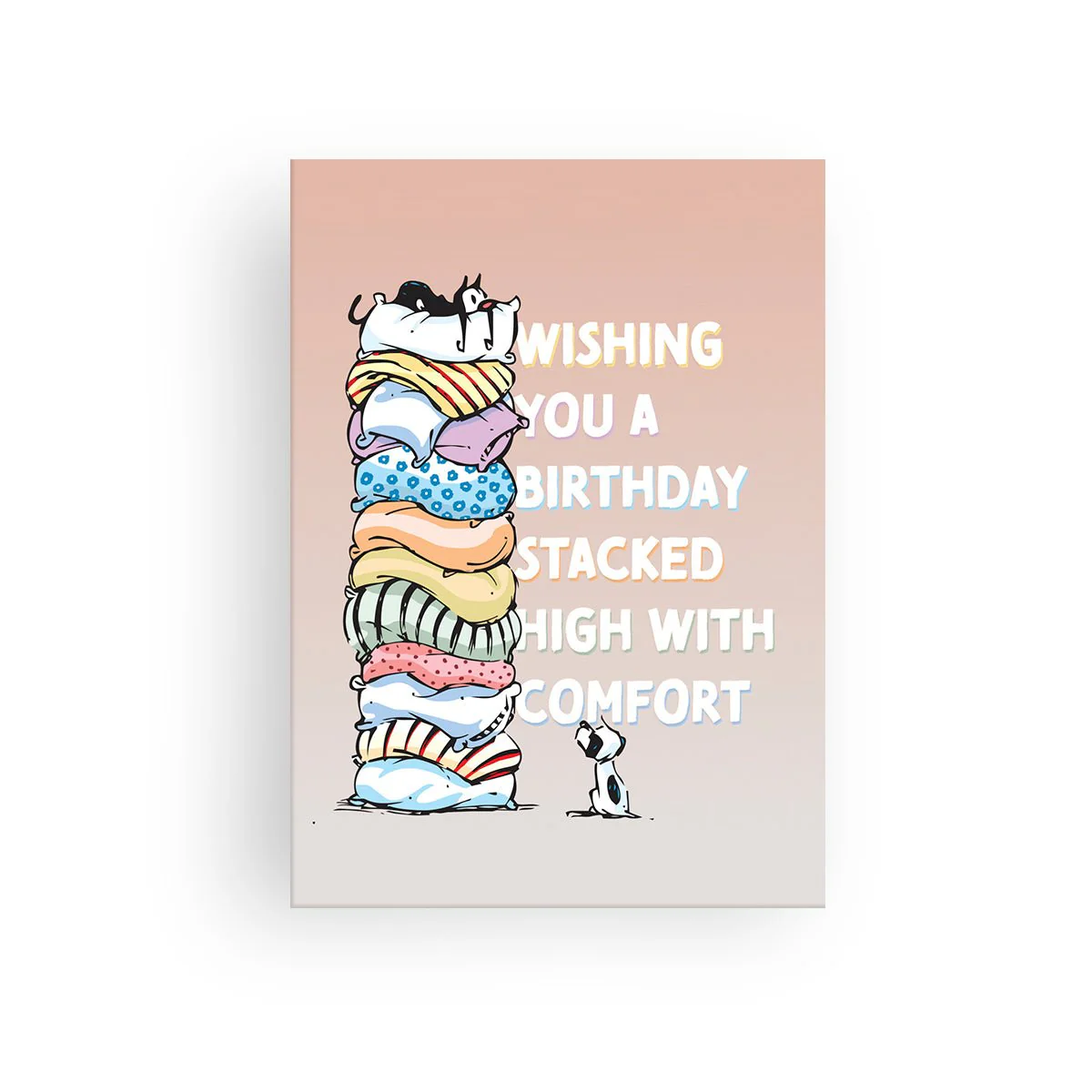 ‘Comfy Birthday’ Greeting Card