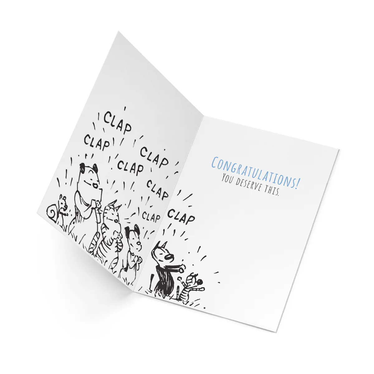 'Congratulations' Greeting Card - Image 2