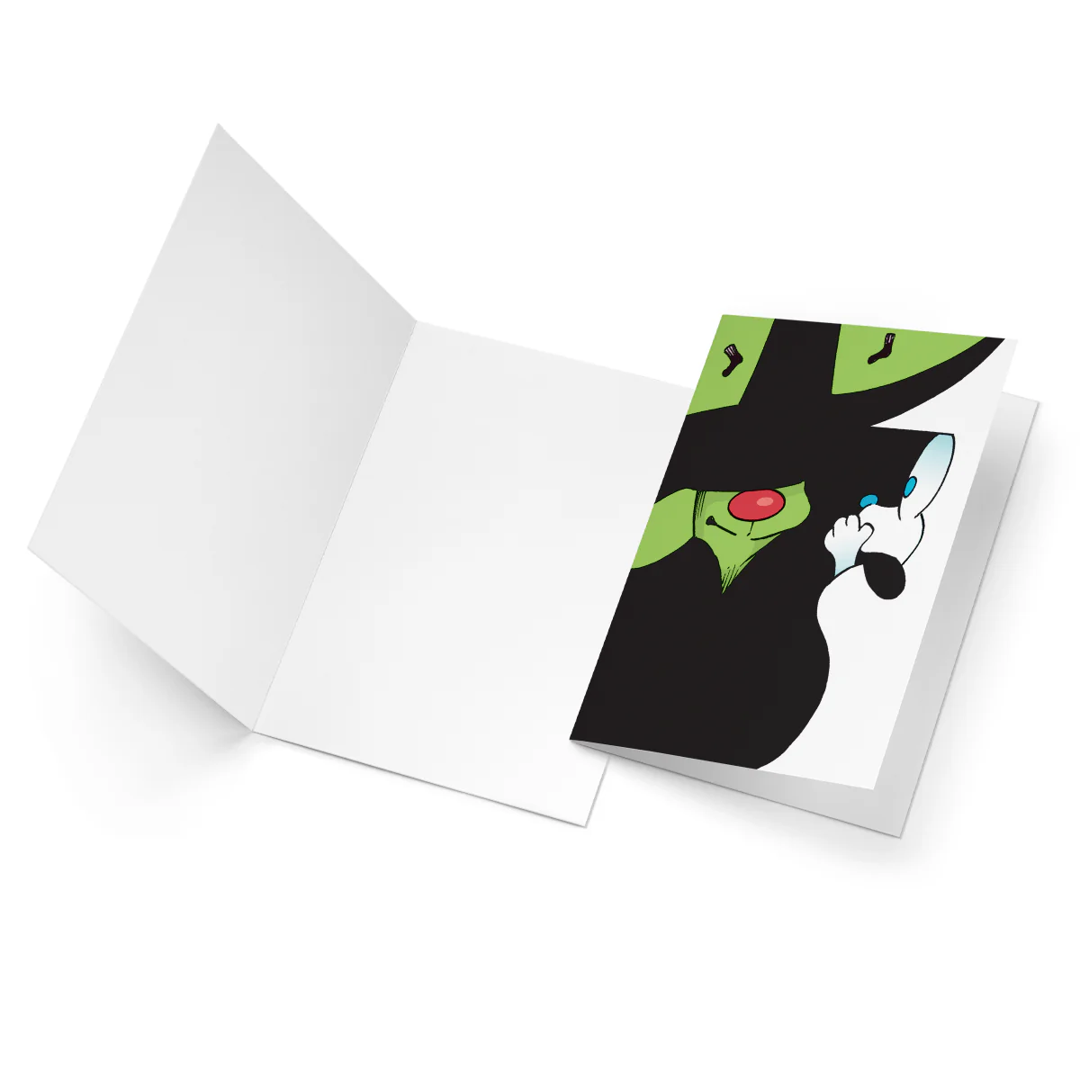 'Emerald Kitty' Greeting Card - Image 2