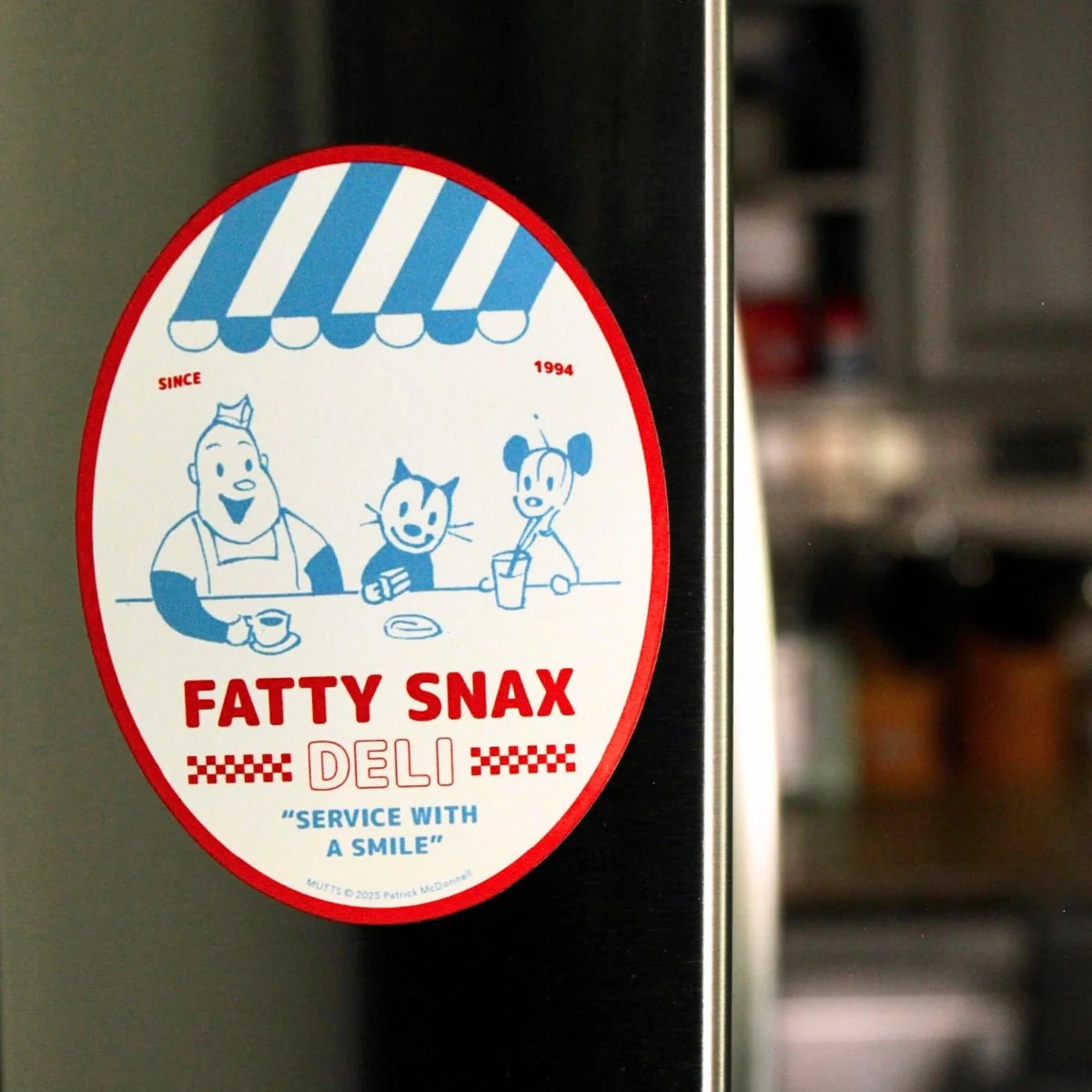 'Fatty Snax Deli' Magnet