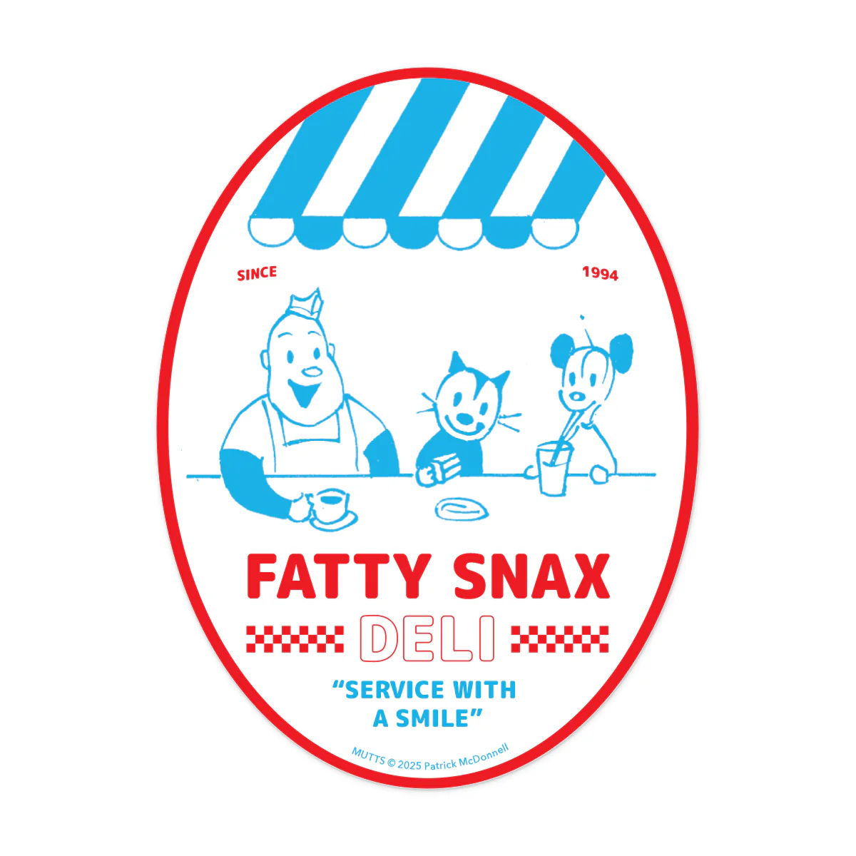 'Fatty Snax Deli' Magnet - Image 2