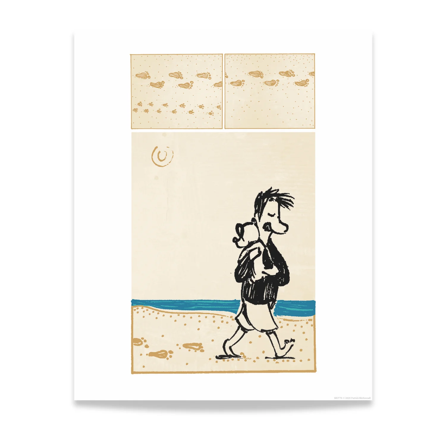 'Footprints' Museum-Quality Print