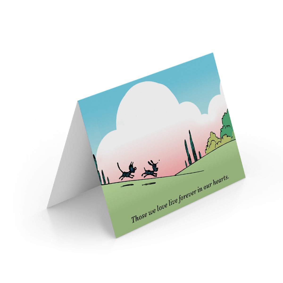 'Forever In Our Hearts' Memorial Greeting Card - Image 3