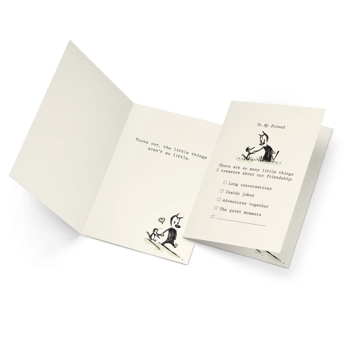‘Friendship Treasures’ Fill-in-the-Blank Card - Image 3