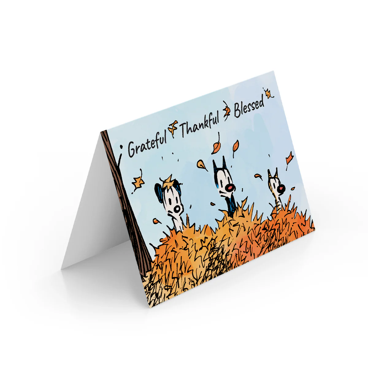'Grateful & Blessed' Greeting Card - Image 4