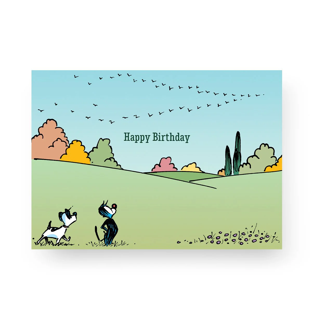 ‘Happy Skies’ Birthday Card