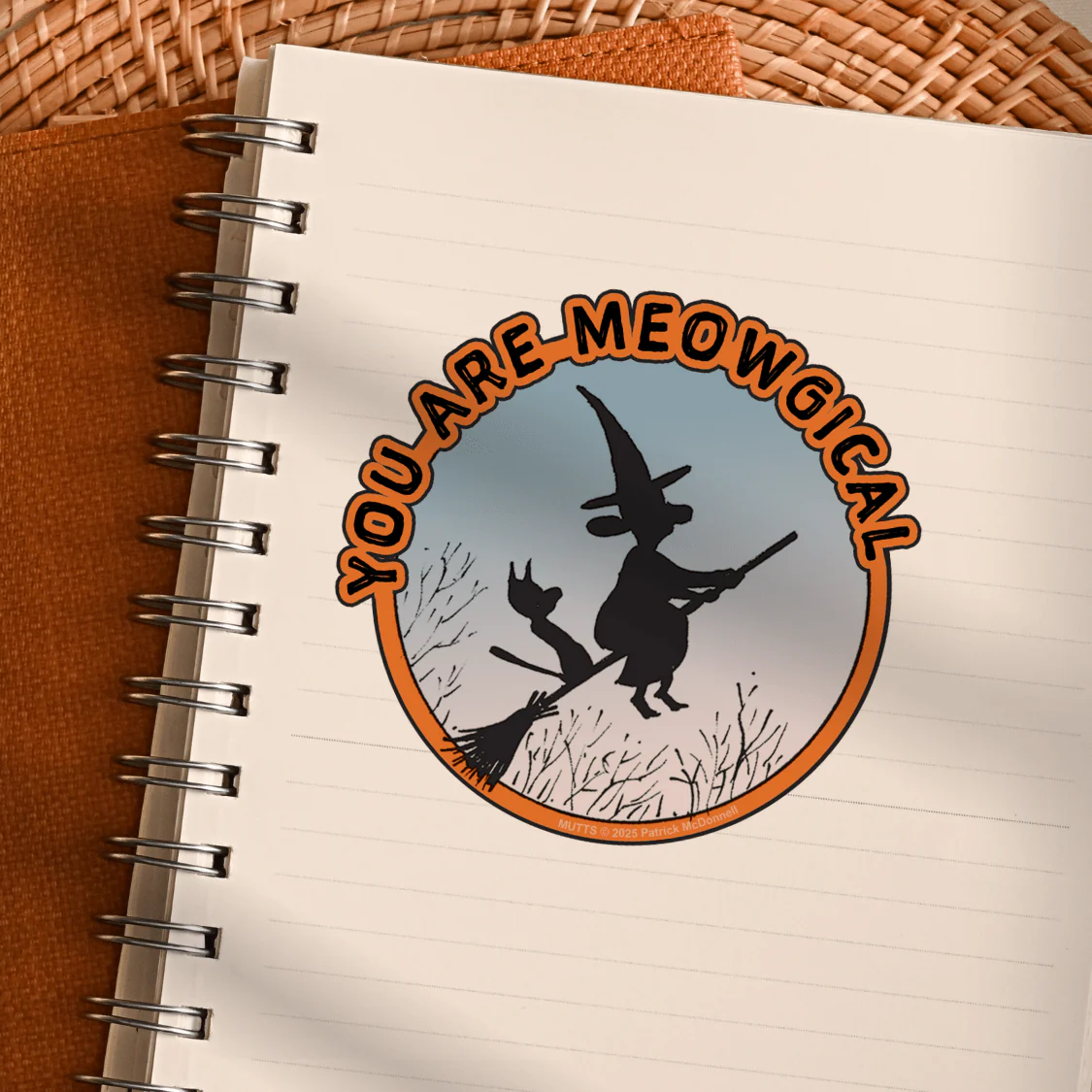 'Meowgical' Die-Cut Sticker