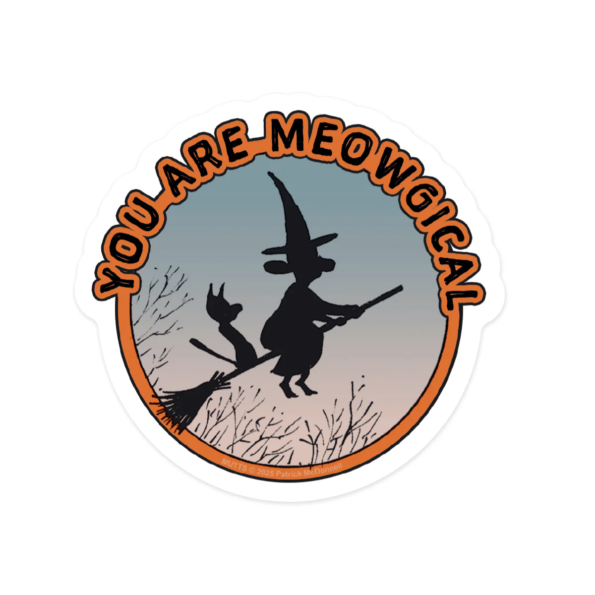 'Meowgical' Die-Cut Sticker - Image 2