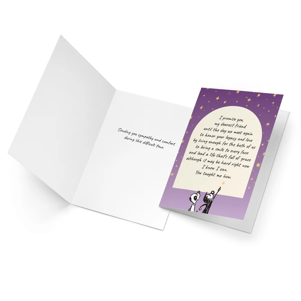 'My Dearest Friend' Rainbow Bridge Card - Image 3