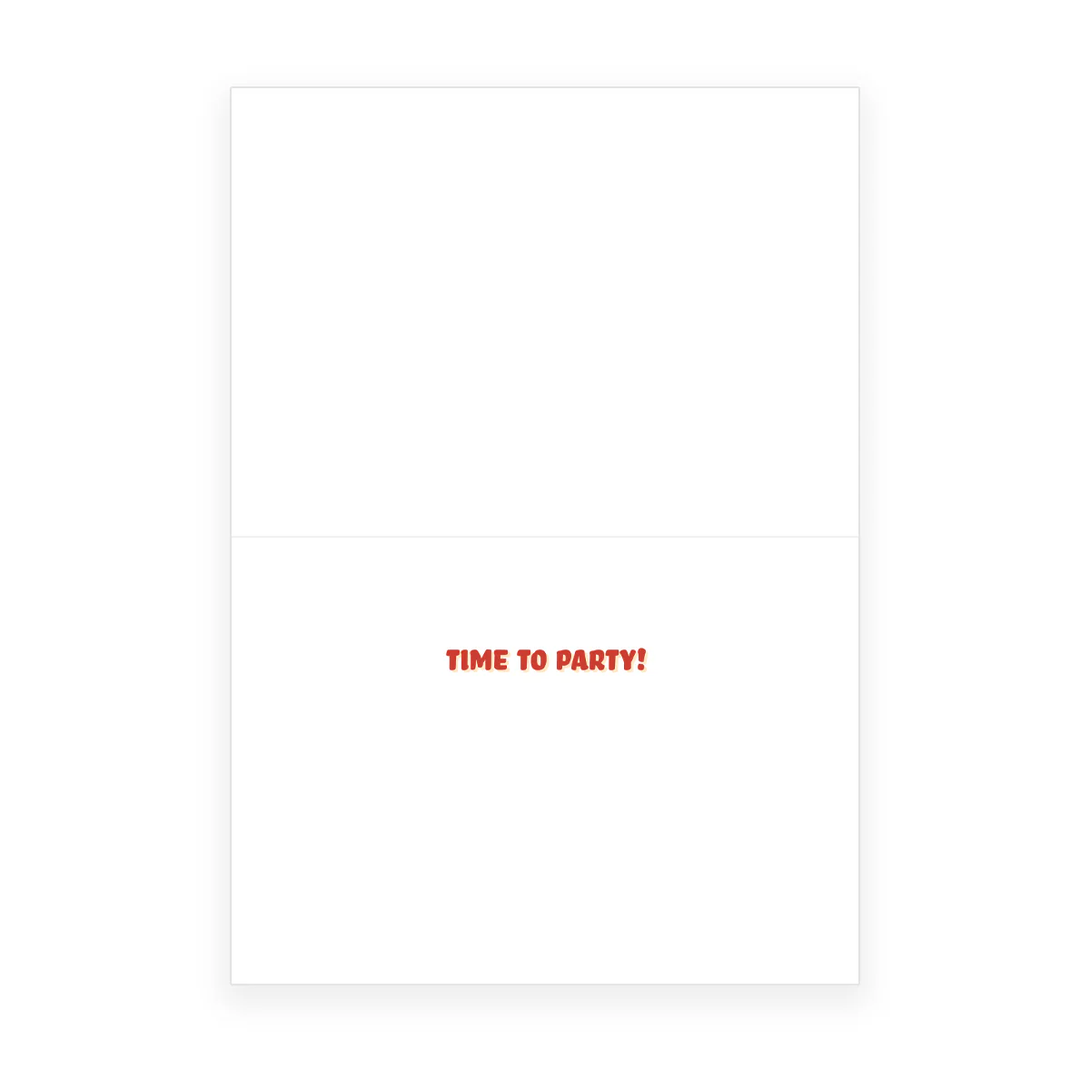 'Party Time' Greeting Card - Image 2