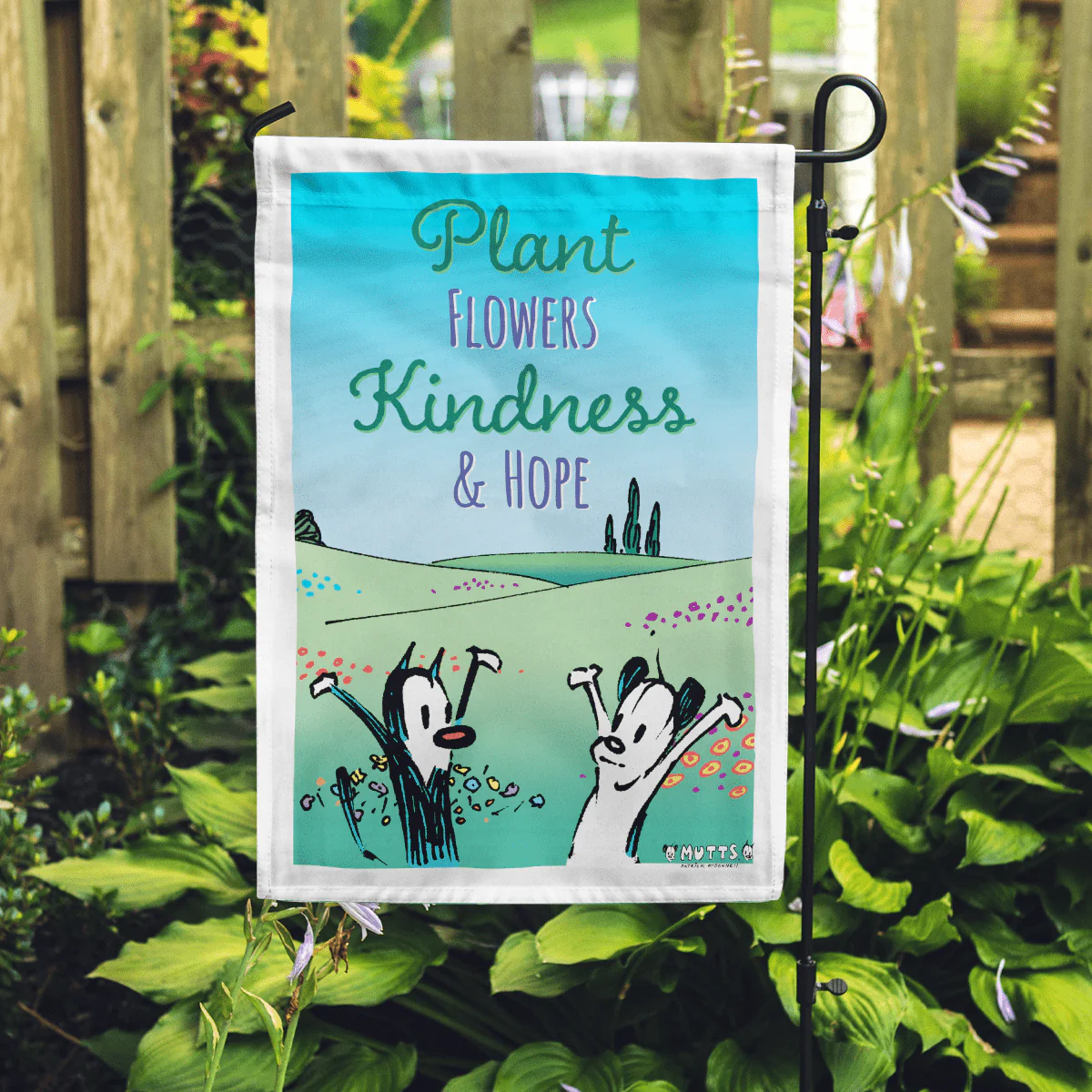 'Plant Kindness' Garden Flag