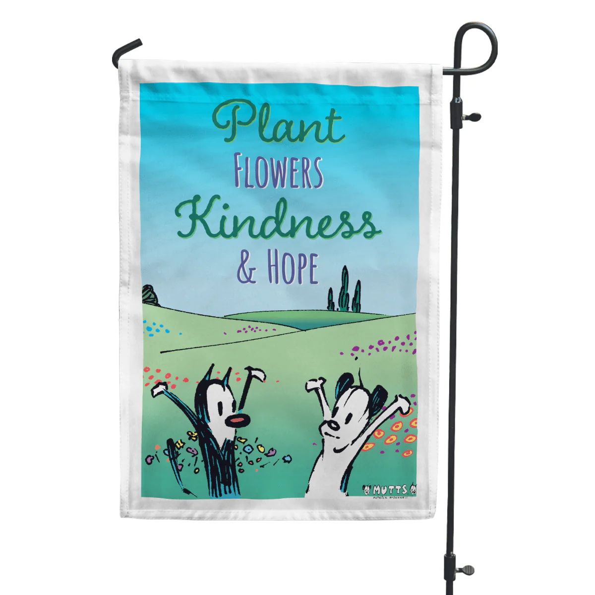 'Plant Kindness' Garden Flag - Image 2