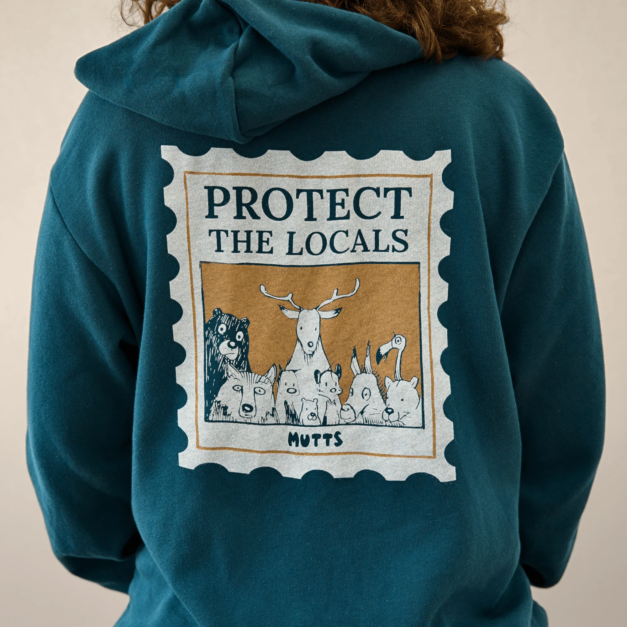 'Protect the Locals' Zip Hoodie