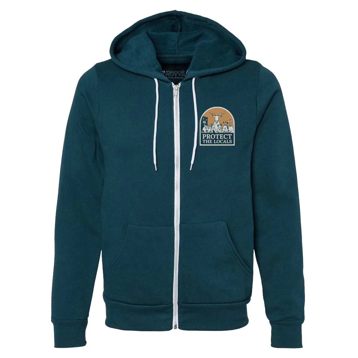 'Protect the Locals' Zip Hoodie - Image 4