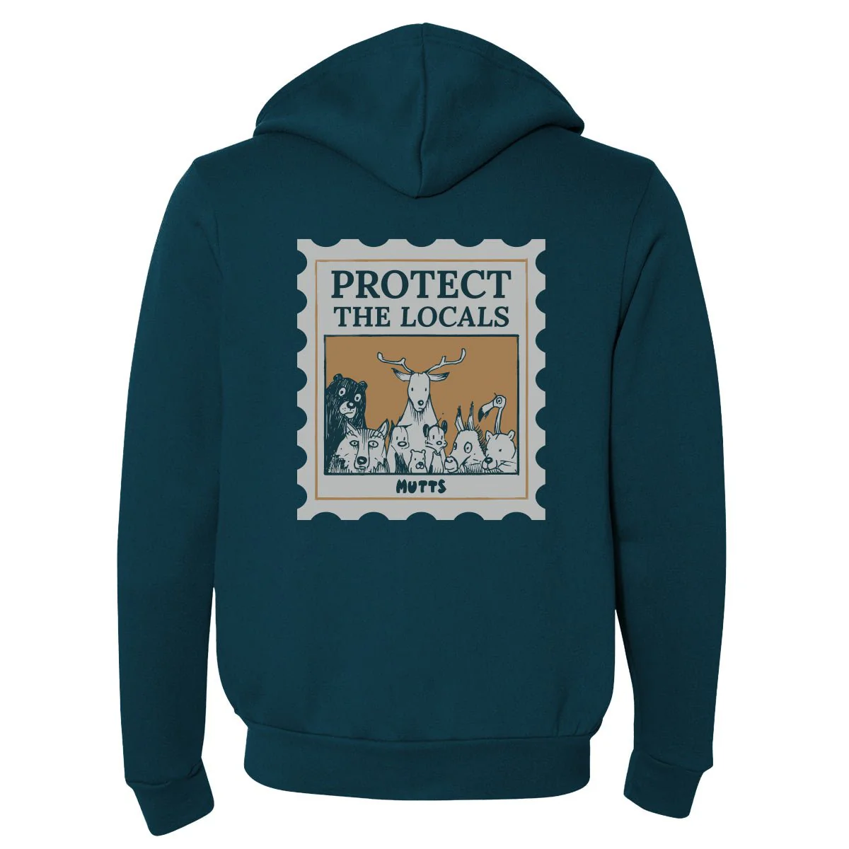 'Protect the Locals' Zip Hoodie - Image 5