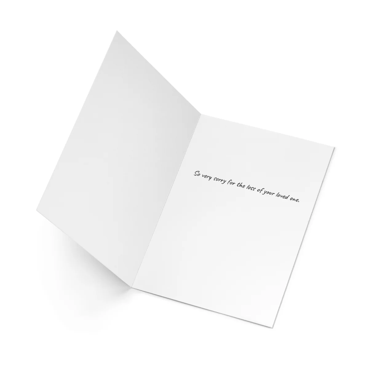 'Rainbow Angel' Pet Sympathy Card - Image 2