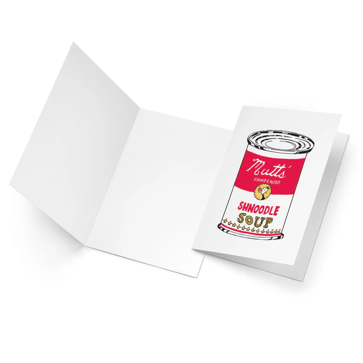 'Shnoodle Soup' Title Panel Greeting Card - Image 2