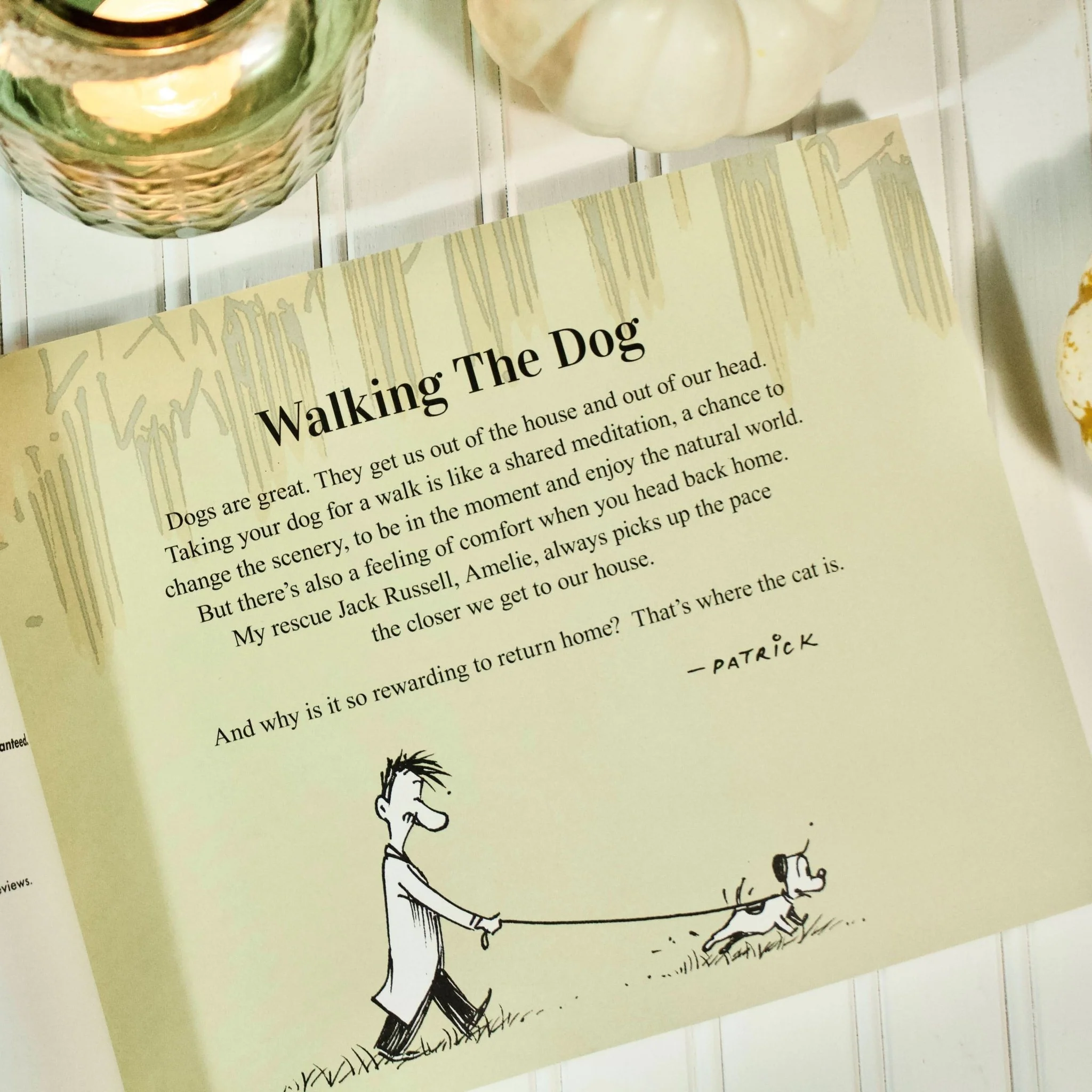 Signed 'Walking Home' Book - Image 4