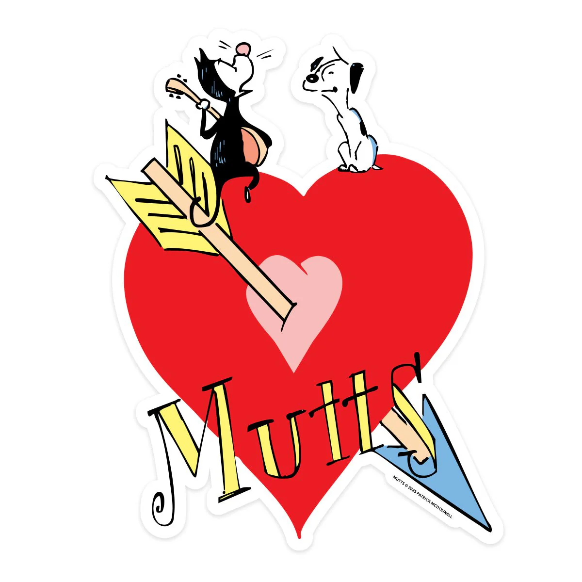 'Silly Love Song' Die-Cut Sticker - Image 3
