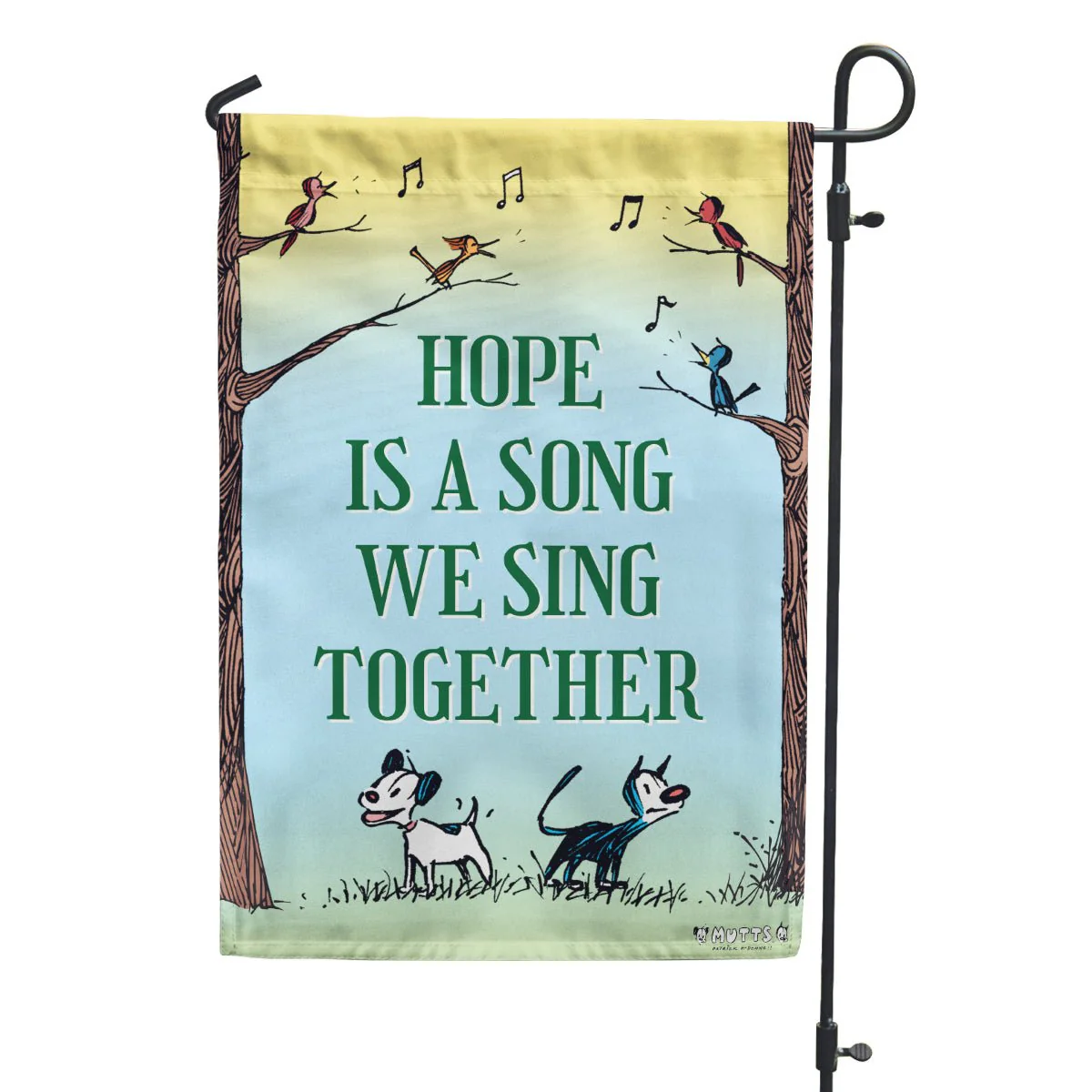 'Sing for Hope' Garden Flag - Image 2