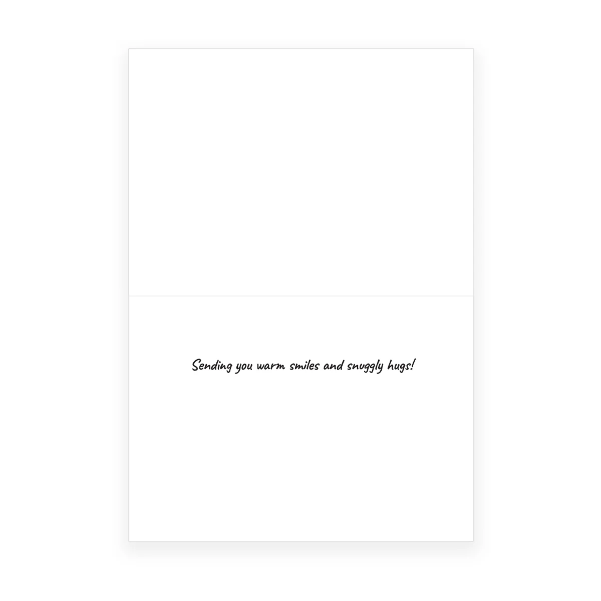 'Snuggle Season' Greeting Card - Image 3