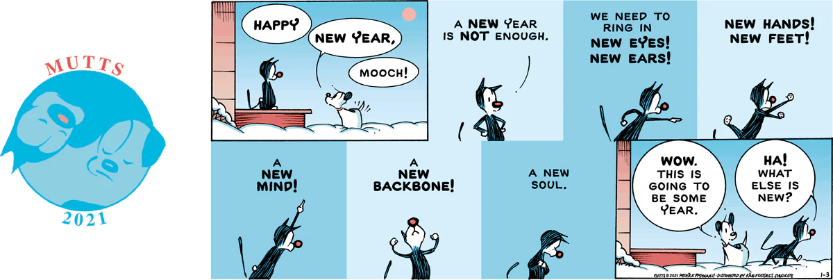 January 3 2021, Sunday Comic Strip
