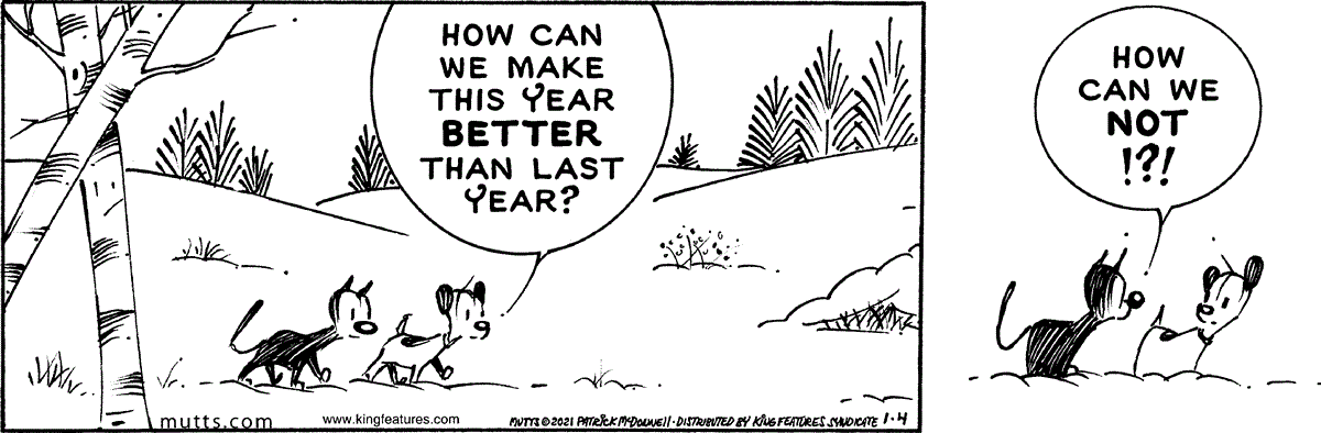 January 4 2021, Daily Comic Strip