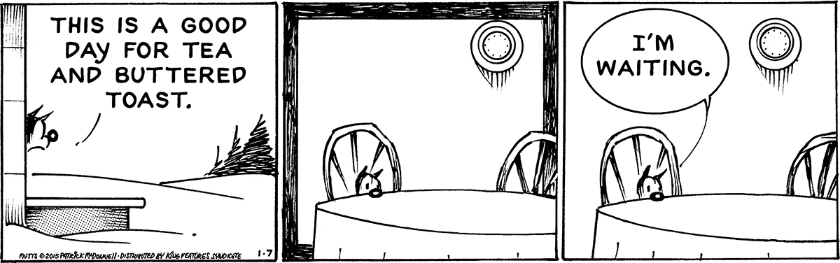 January 7 2015, Daily Comic Strip