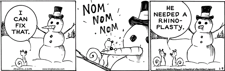 January 9 2016, Daily Comic Strip