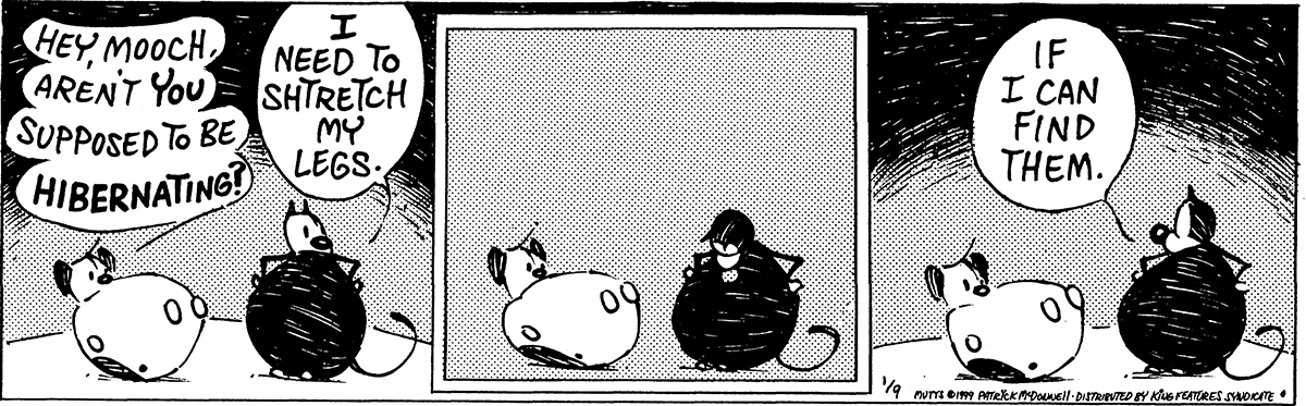 January 9 1999, Daily Comic Strip