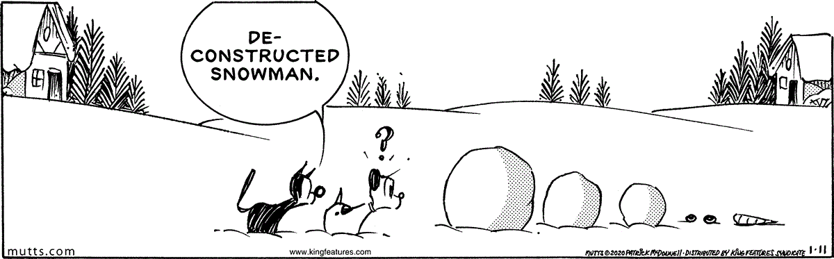 January 11 2020, Daily Comic Strip
