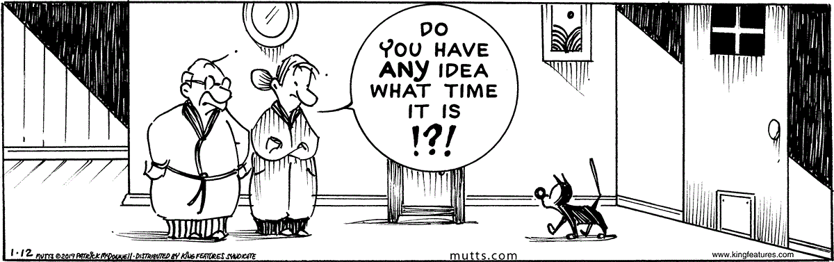 January 12 2019, Daily Comic Strip