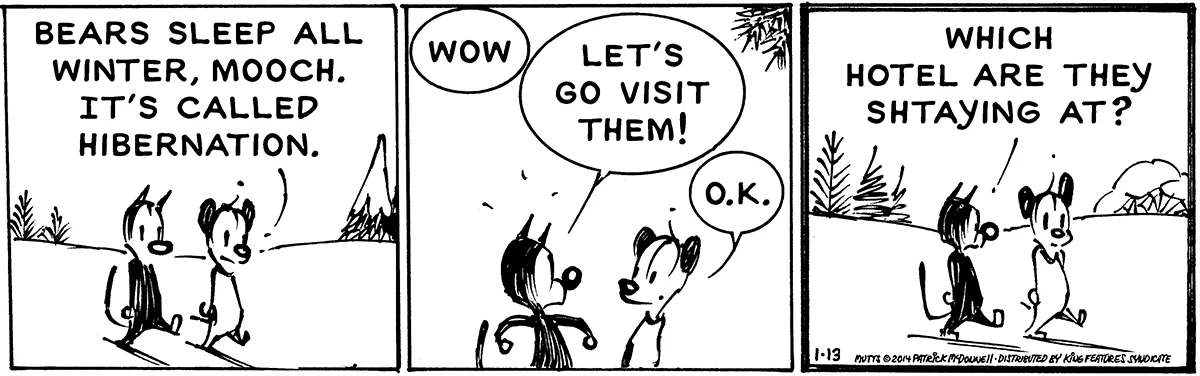 January 13 2014, Daily Comic Strip