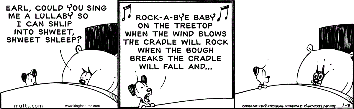 January 13 2021, Daily Comic Strip