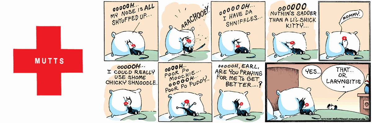 January 14 2001, Sunday Comic Strip
