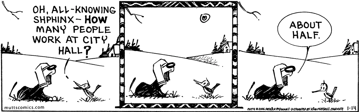 January 14 2006, Daily Comic Strip