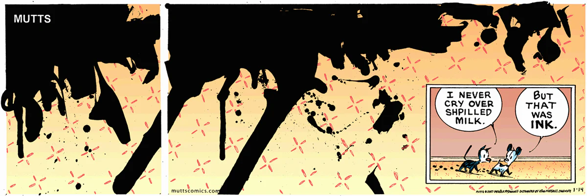 January 14 2007, Sunday Comic Strip