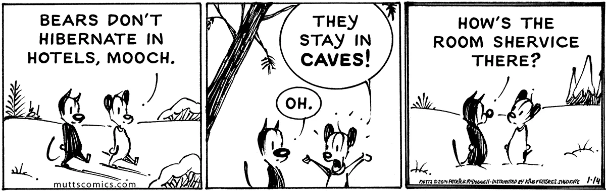 January 14 2014, Daily Comic Strip