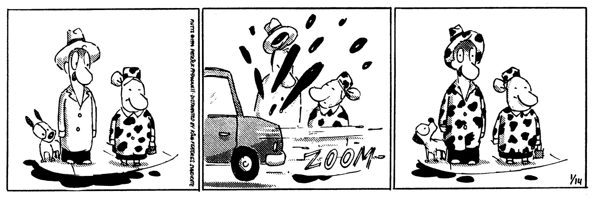 January 14 1995, Daily Comic Strip