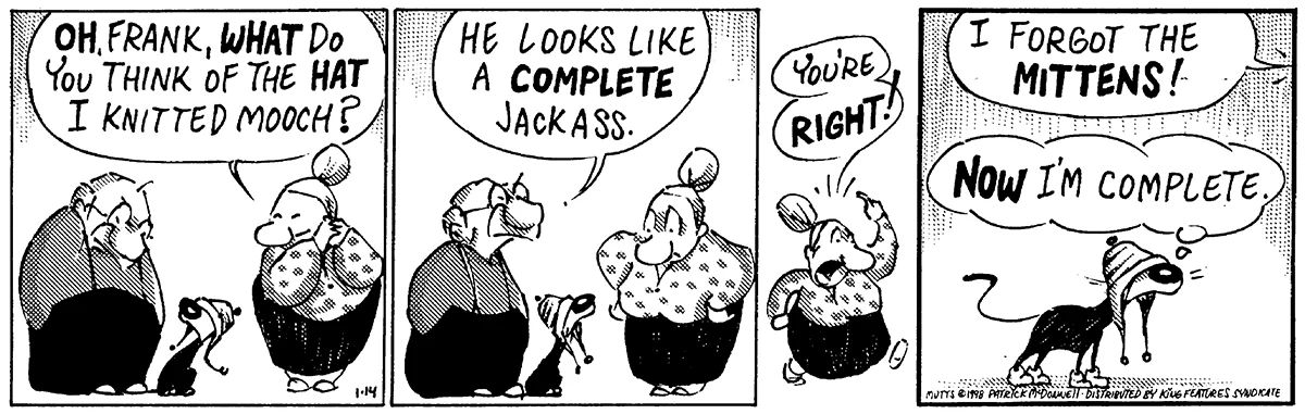 January 14 1998, Daily Comic Strip