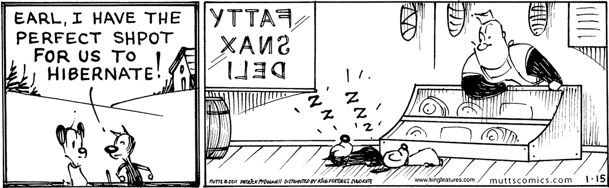 January 15 2011, Daily Comic Strip