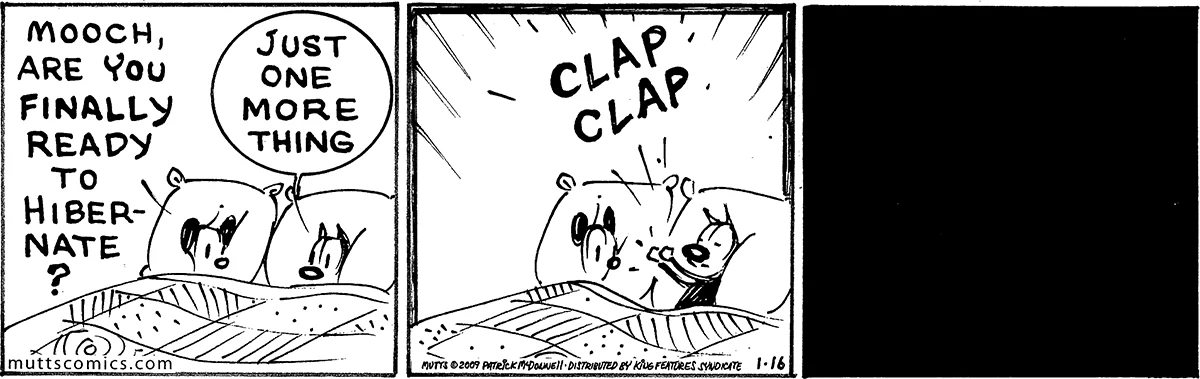 January 16 2009, Daily Comic Strip