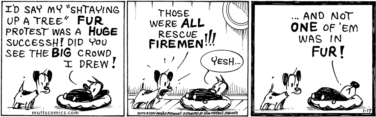 January 17 2004, Daily Comic Strip