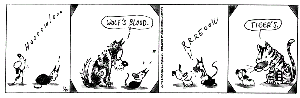 January 21 1995, Daily Comic Strip