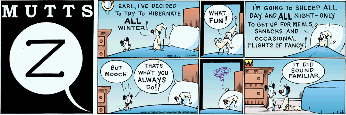 January 23 2011, Sunday Comic Strip